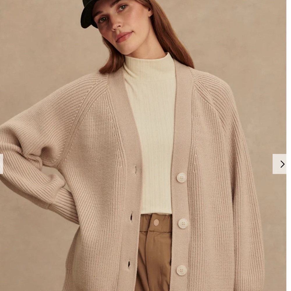 NWT Varley Sitges Button Through Cardigan Sweater Size XS - Picture 4 of 12